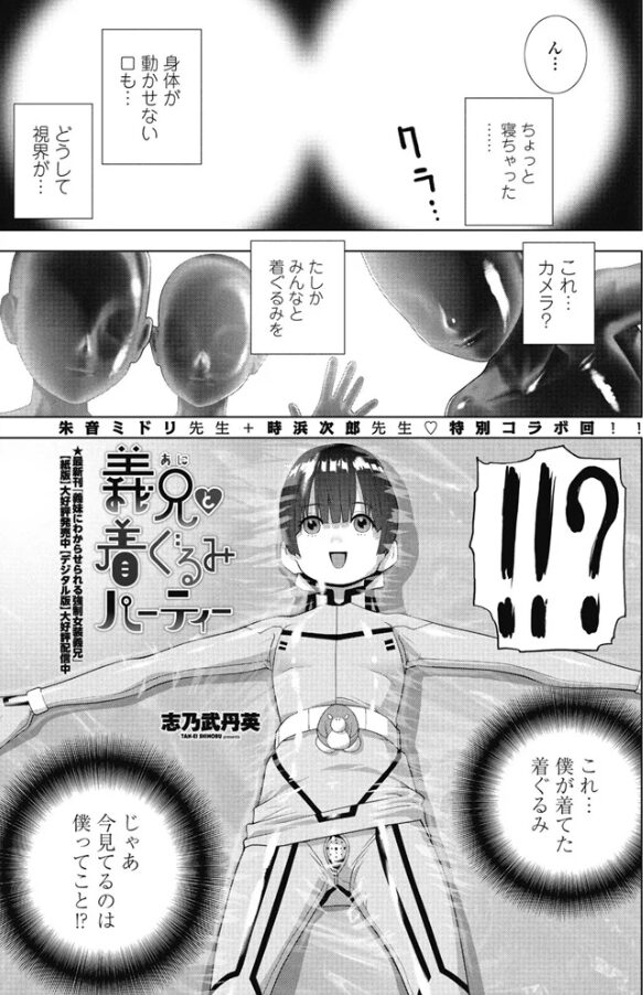 義兄と着ぐるみパーティー